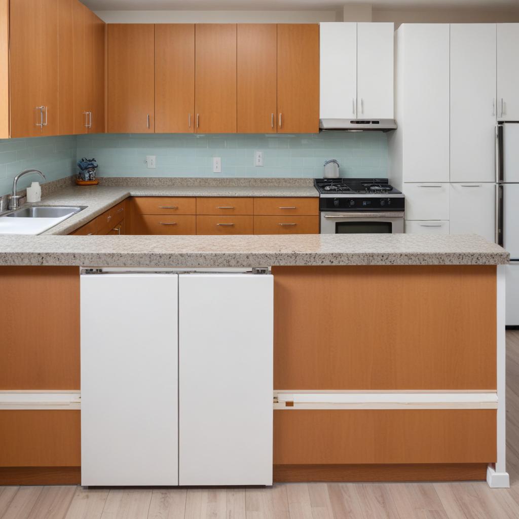 Vorher-Nachher Küchenfronten